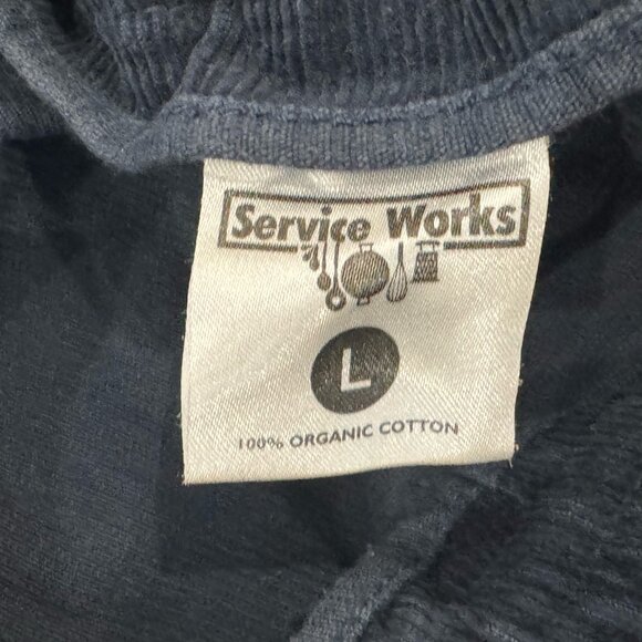 SERVICE WORKS MENS DRAWSTRING CORDUROY PANTS - Picture 4 of 5